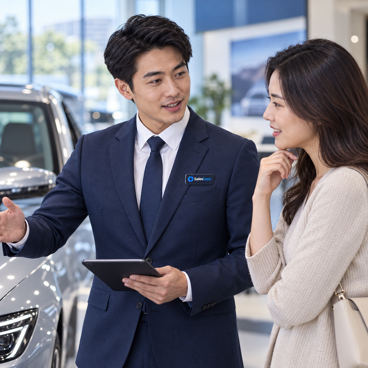 Showrooms customer conversation